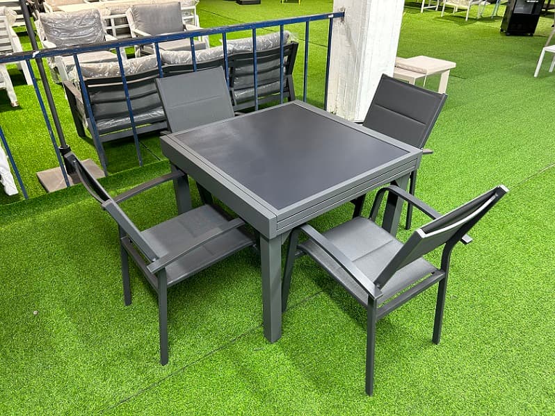Table verre trempé 90*90/180