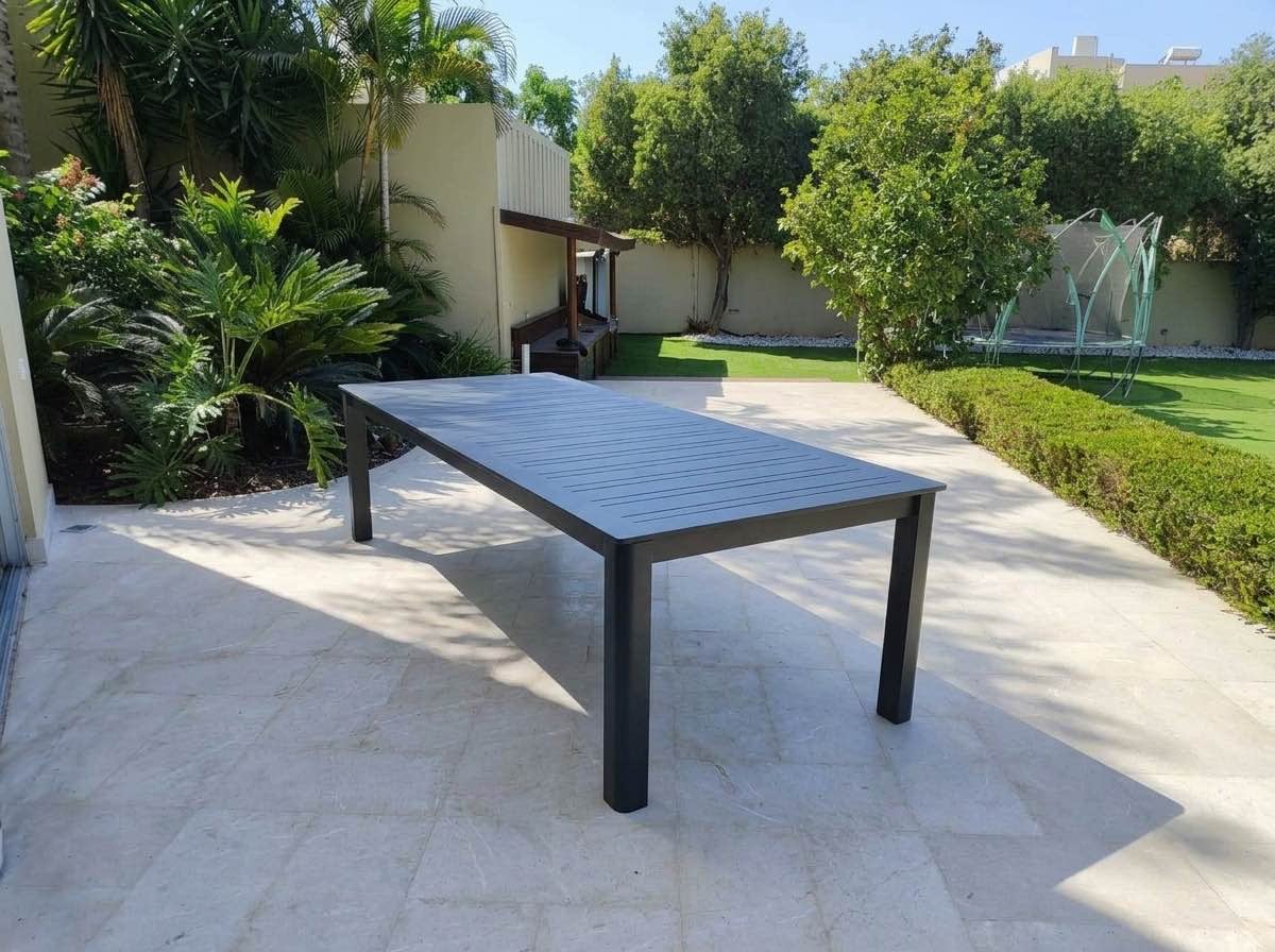 Aluminum Table Straight Leg 110*266/331/400