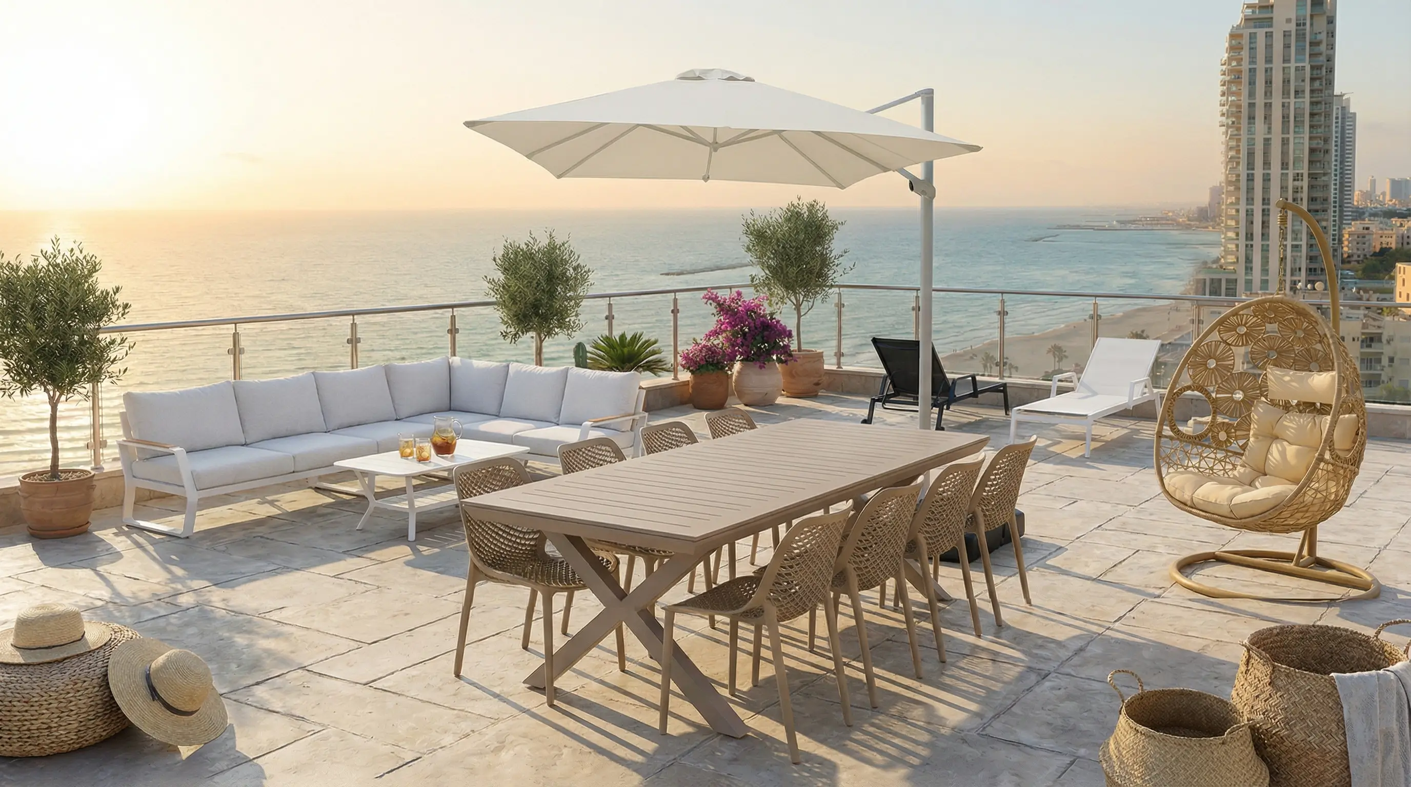 מערכת ישיבה לגן ריהוט גן